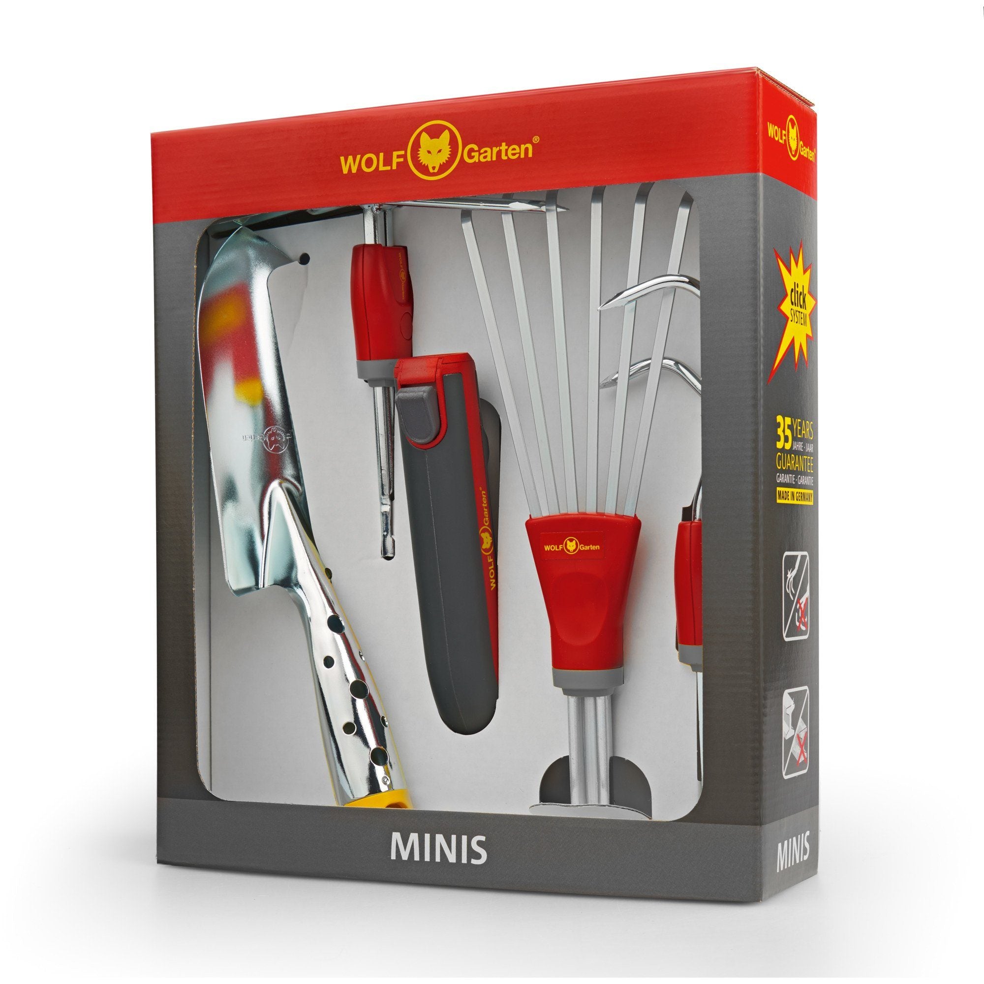 WOLF-Garten Gartenhacke WOLF-Garten multi-star Mini-Set P 262, 5-teilig