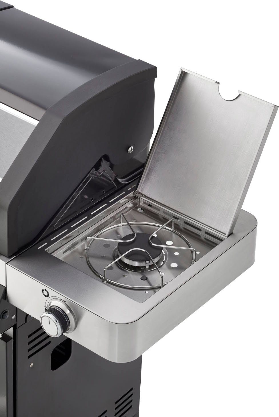 RÖSLE Gasgrill BBQ-Station VIDERO, 25520, G3-S Schwarz, 3 Brenner