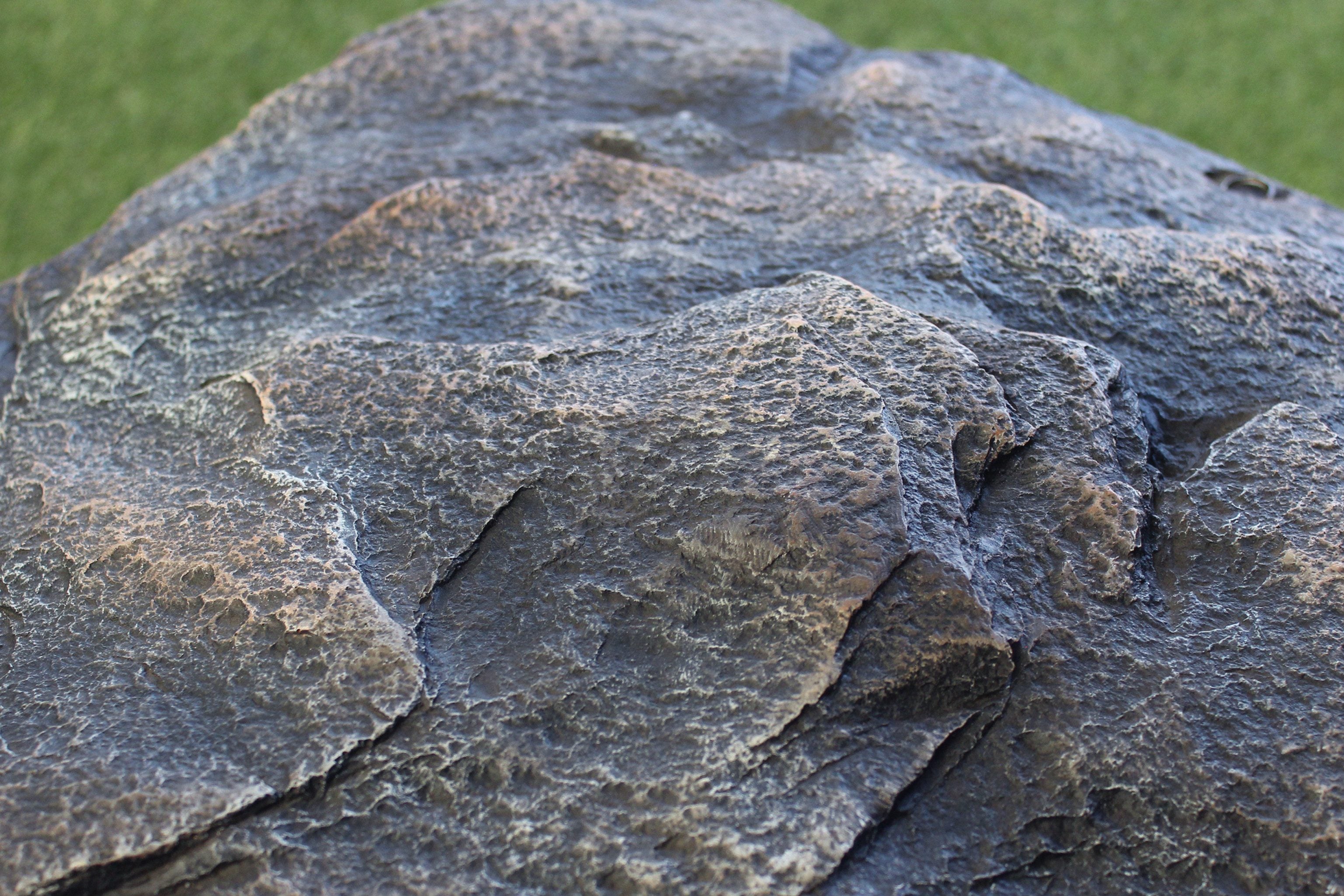 Arnusa Mähroboter-Garage in Steinoptik Design Garage Carport Unterstand Gartenfelsen