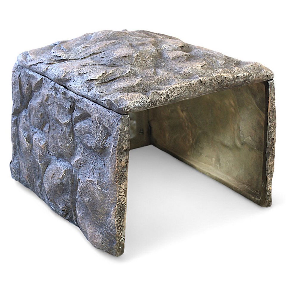 Arnusa Mähroboter-Garage in Steinoptik Design Garage Carport Unterstand Gartenfelsen