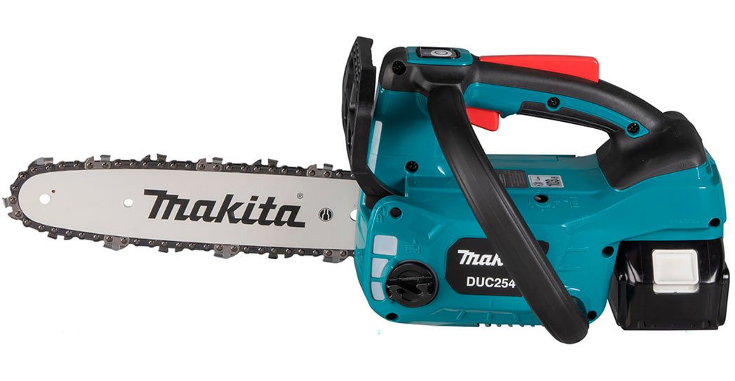Makita Akku-Kettensäge DUC254Z, 25 cm Schwertlänge, 18V, 24 m/s, ohne Akku und Ladegerät