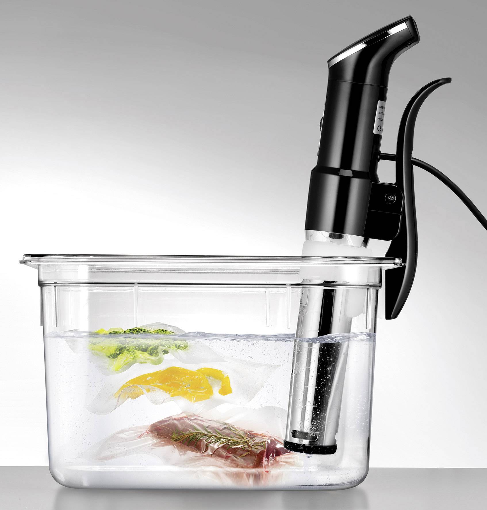 Unold Sous Vide Stick Time 58915 Sous Vide Stick (Vakuumgarer) Schwarz, Silber
