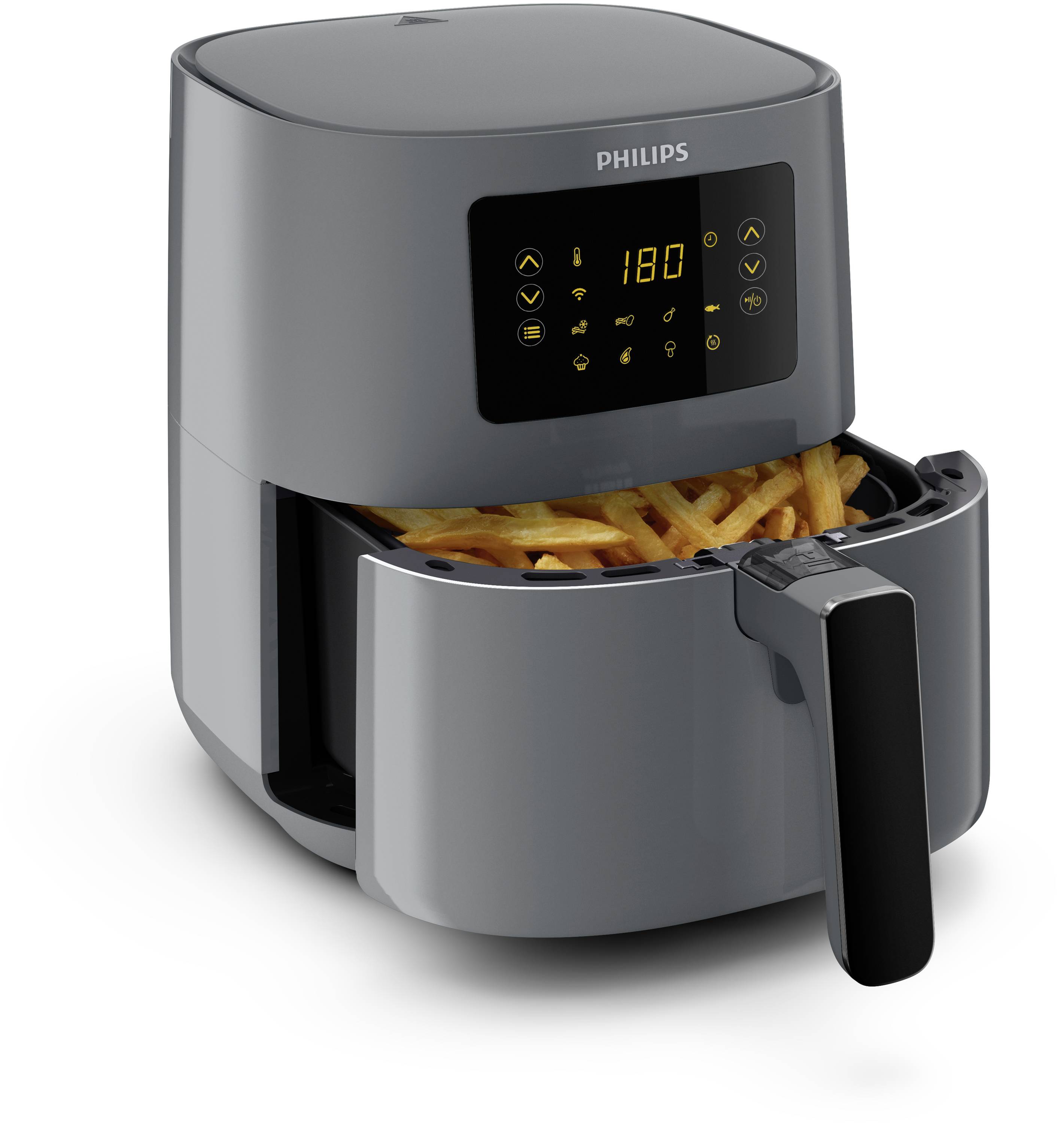 Philips Home HD9255/60 Heißluft-Fritteuse 4.1 l 1400 W Grau