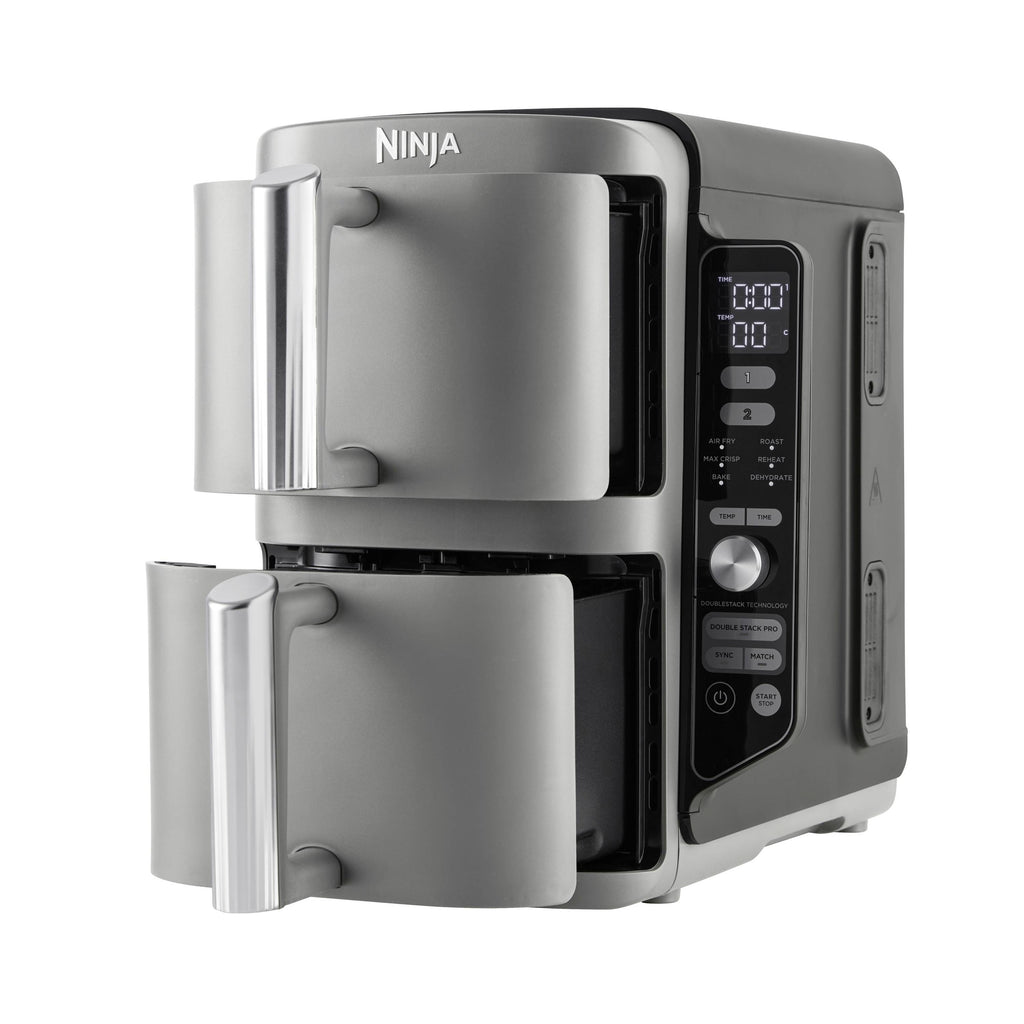 Ninja Double Stack XL 2 Heißluft-Fritteuse 9.5 l 2470 W Schwarz
