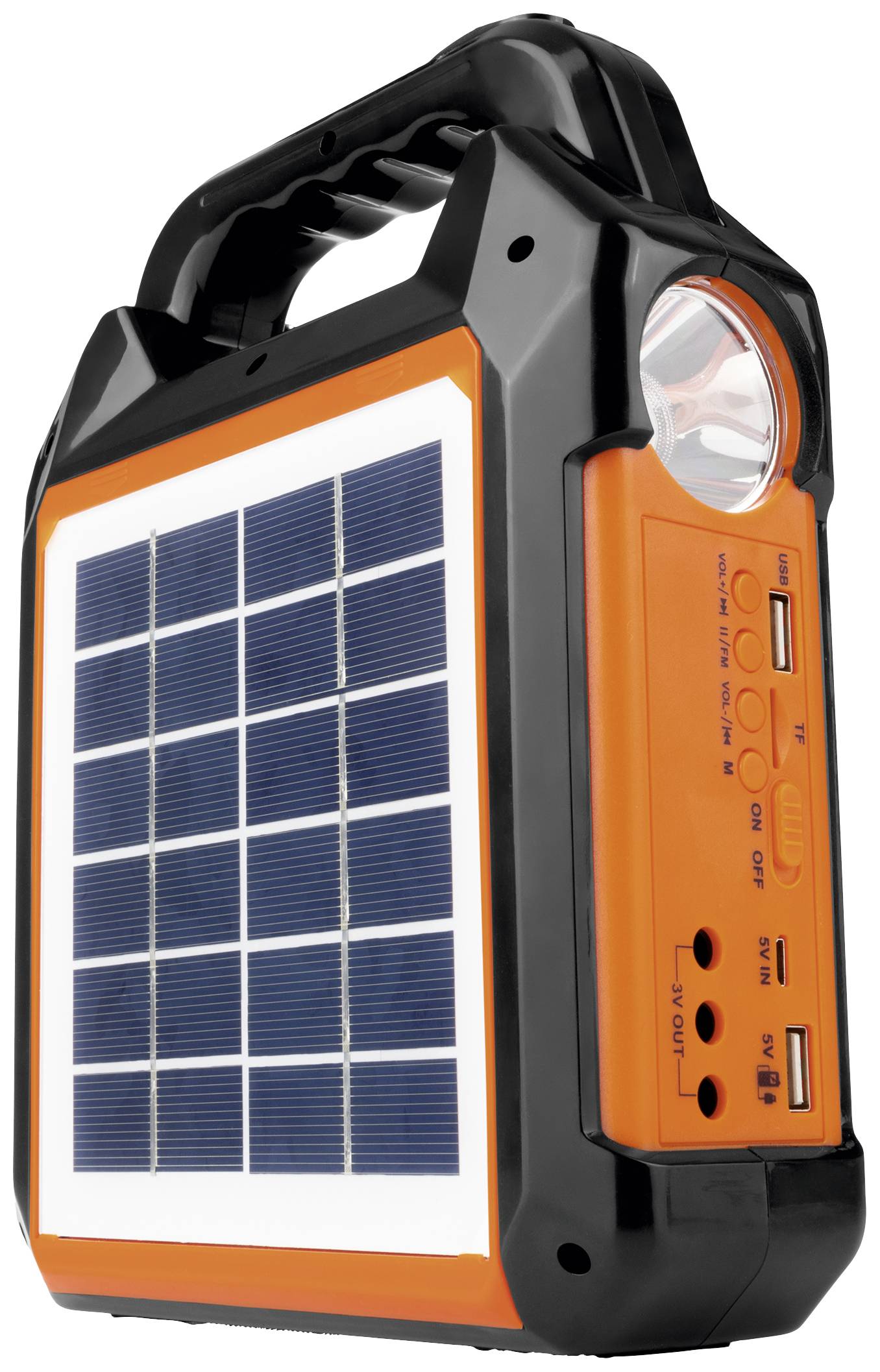 easymaxx Security Solar-Generator EP-0188 9470 Solar-Powerbank 18 W 4500 mAh