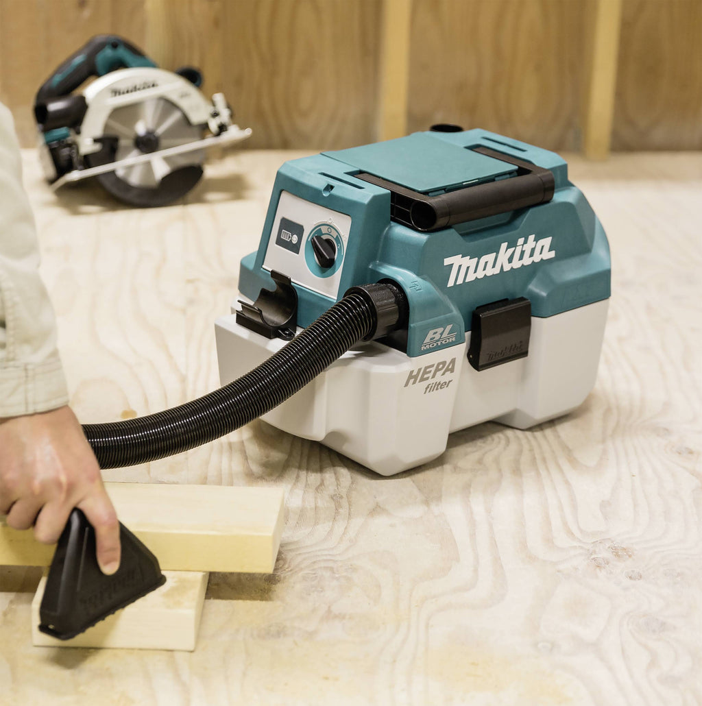 Makita DVC 750 LZX3 Akku Staubsauger 18 V 7,5 l Staubkl. L Brushless Solo - ohne Akku