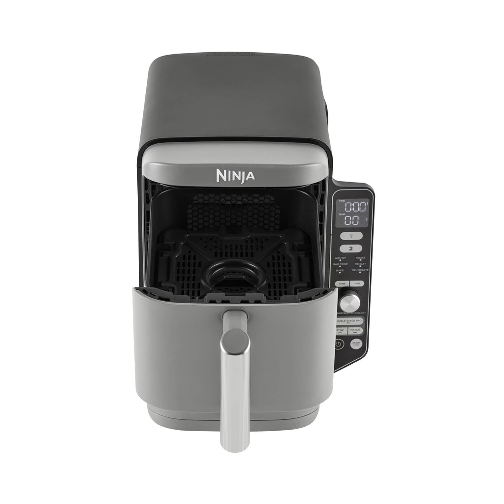 Ninja Double Stack XL 2 Heißluft-Fritteuse 9.5 l 2470 W Schwarz