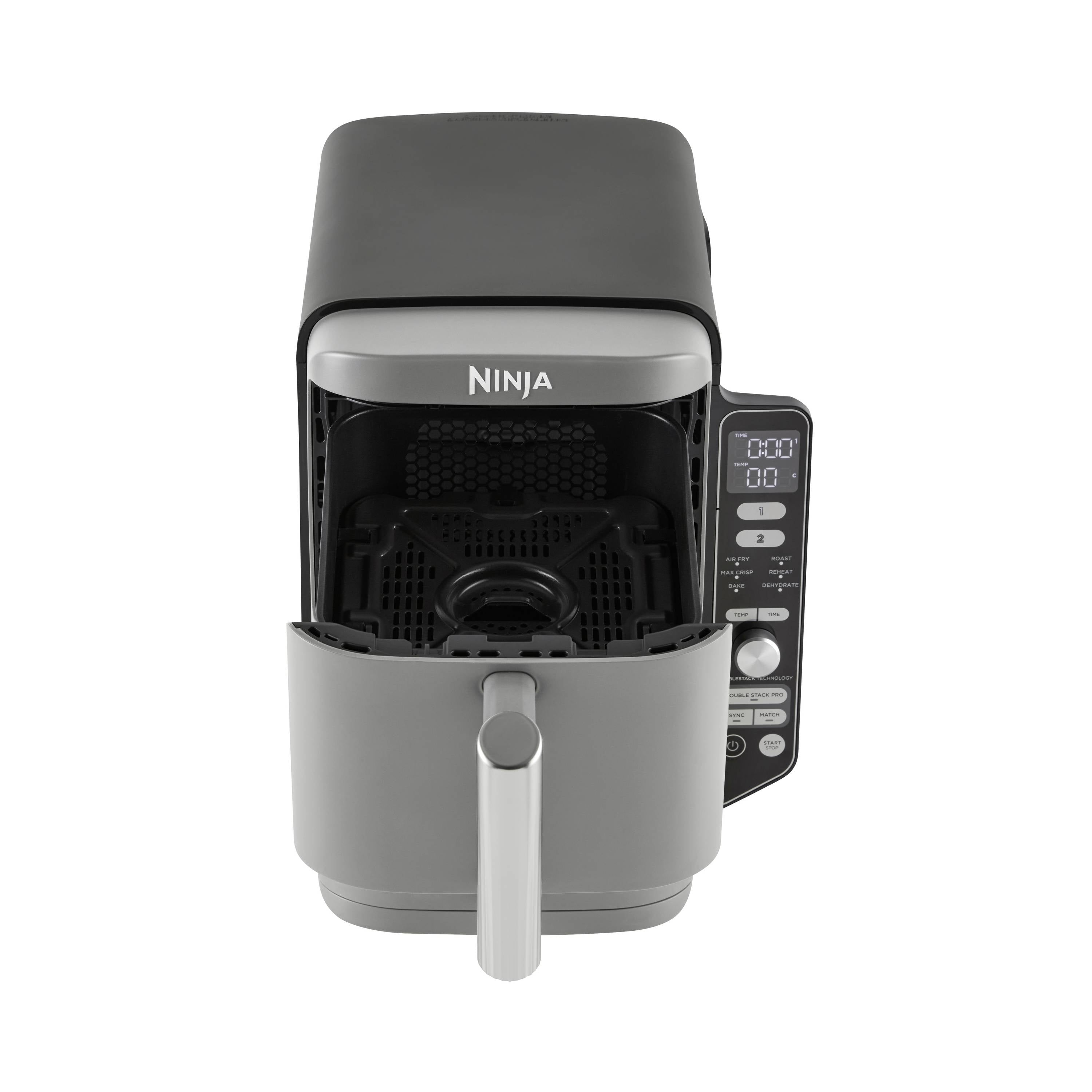 Ninja Double Stack XL 2 Heißluft-Fritteuse 9.5 l 2470 W Schwarz