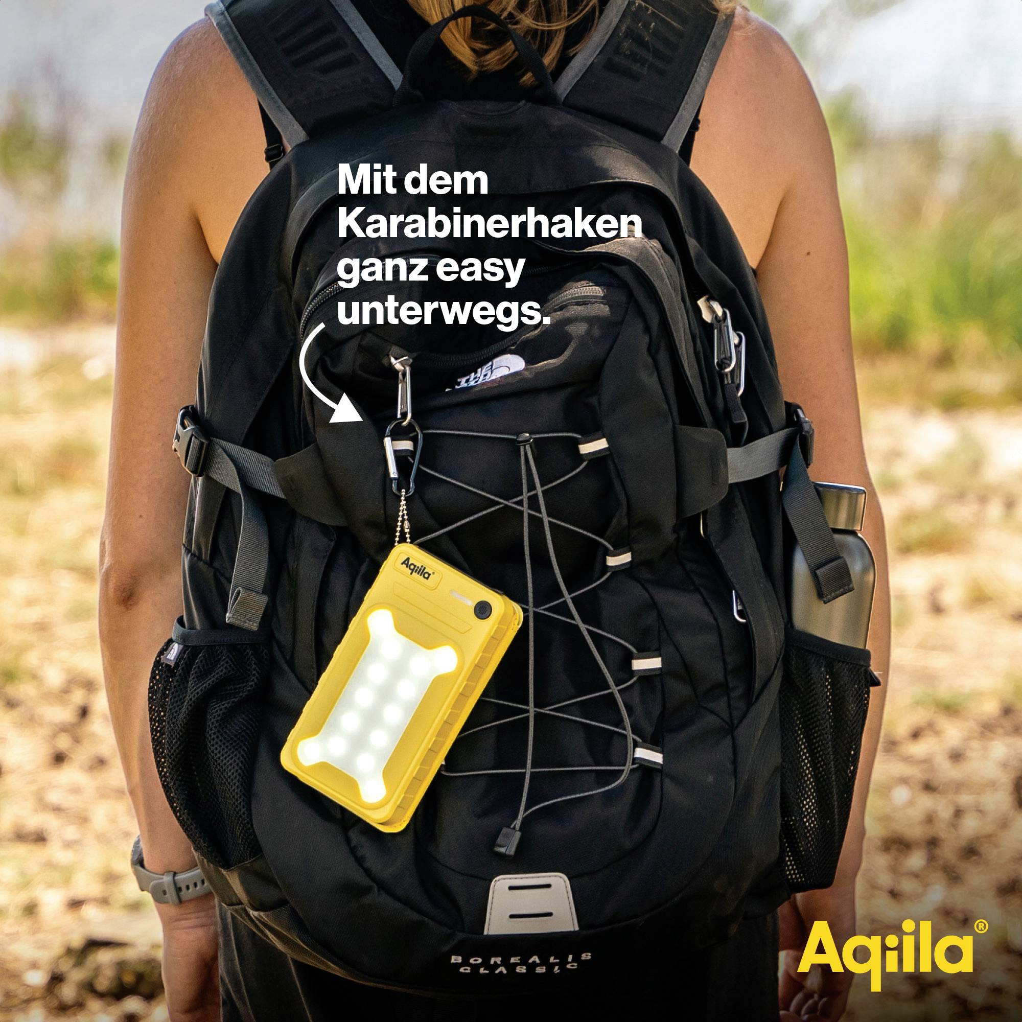 Aqiila Powerbird BS10 AQPBPBIBS1SG973 Solar-Powerbank 6 W 10000 mAh