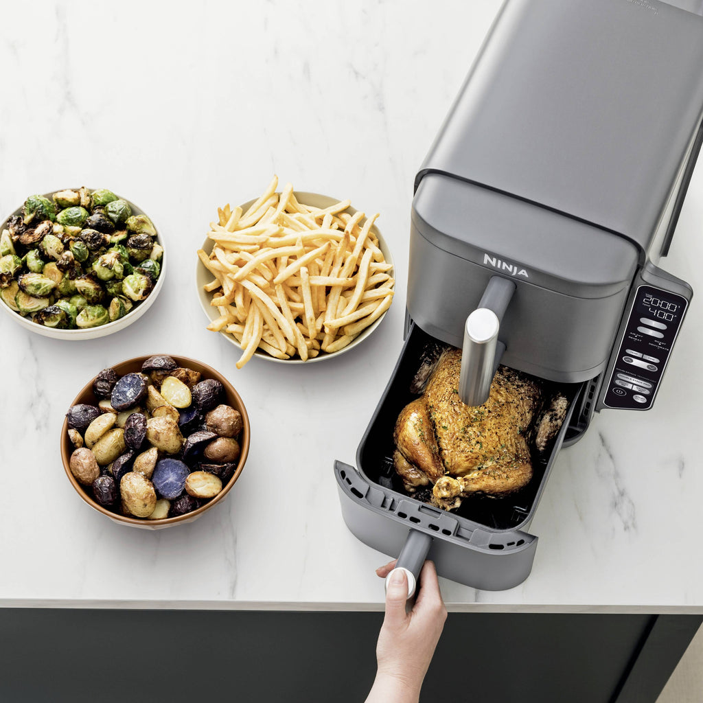 Ninja Double Stack XL 2 Heißluft-Fritteuse 9.5 l 2470 W Schwarz