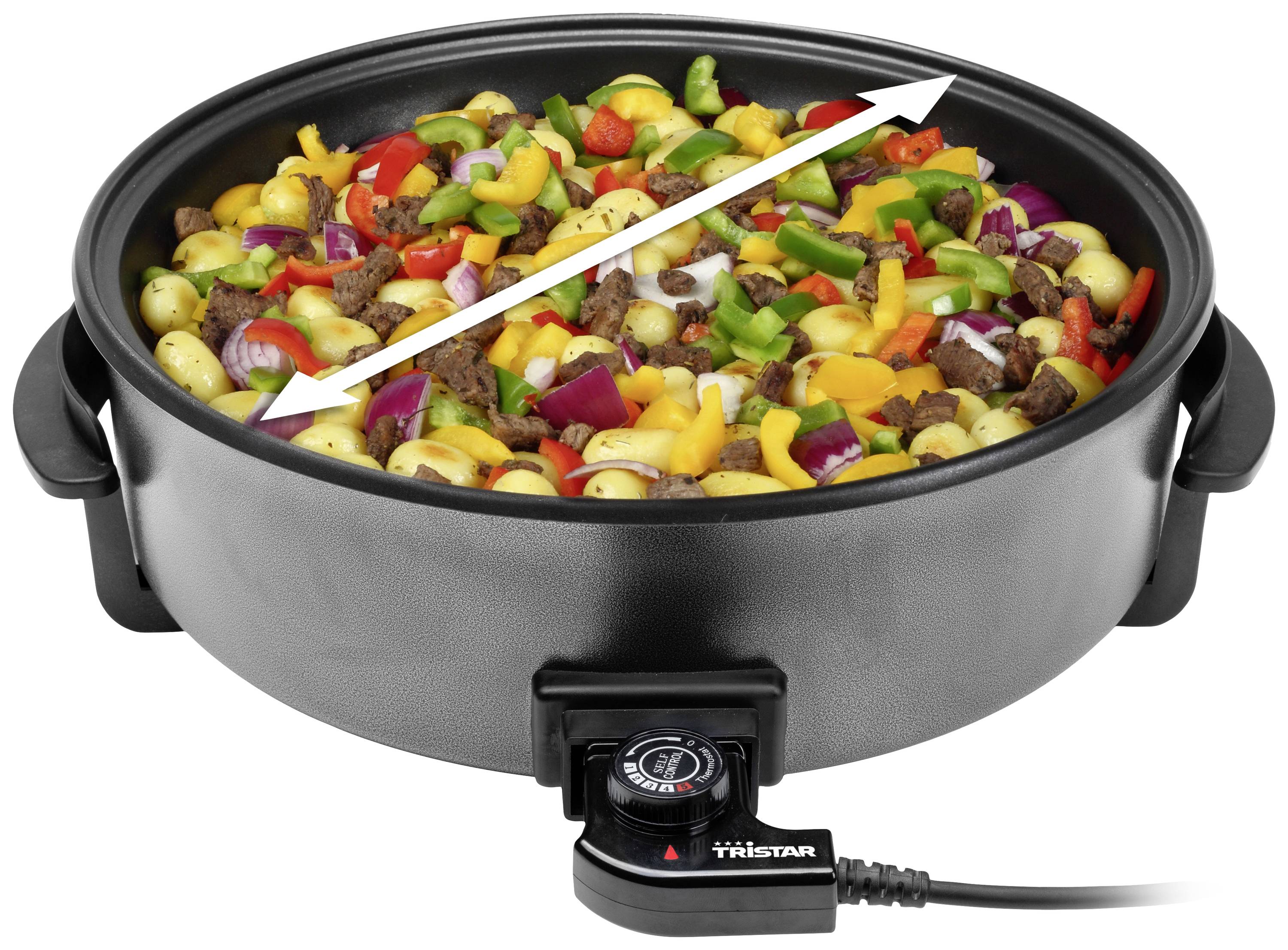 Tristar PZ-9145 PZ-9145 Multifunktionspfanne Schwarz