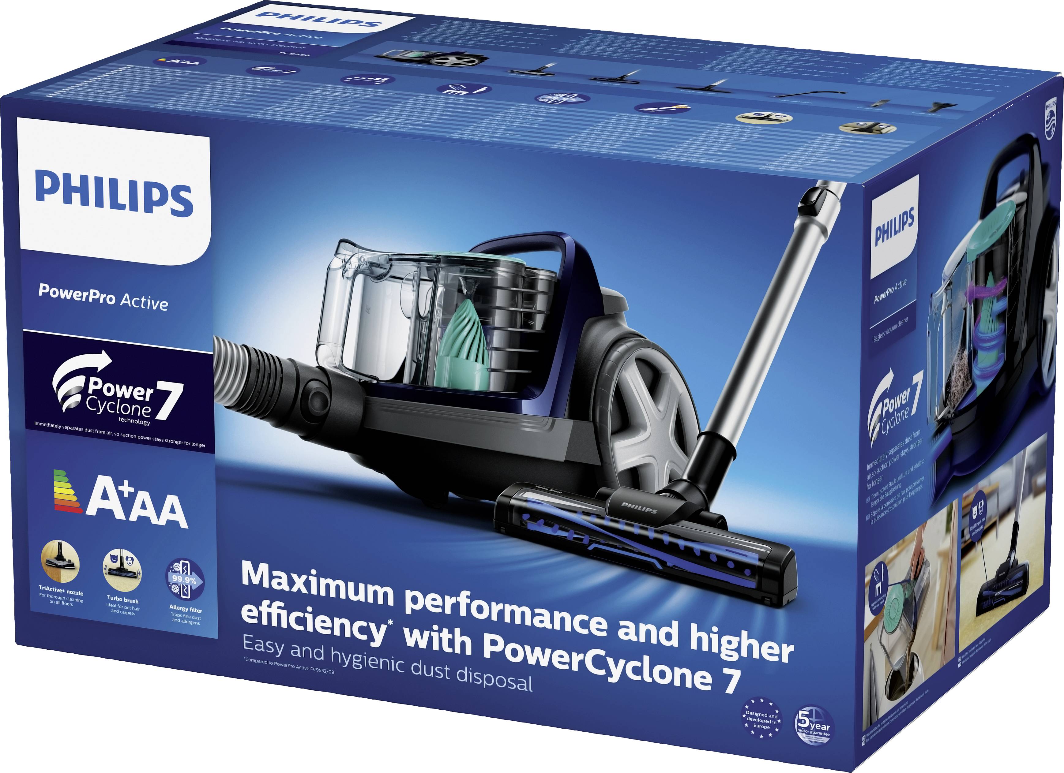 Philips Home FC9556/09 Staubsauger ohne Beutel 900 W