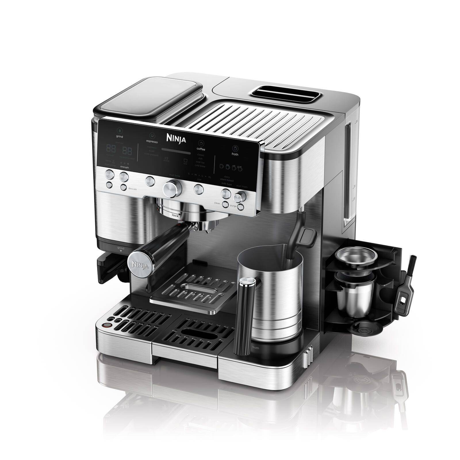Ninja ES601EU Luxe Premium Siebträger-Espressomaschine