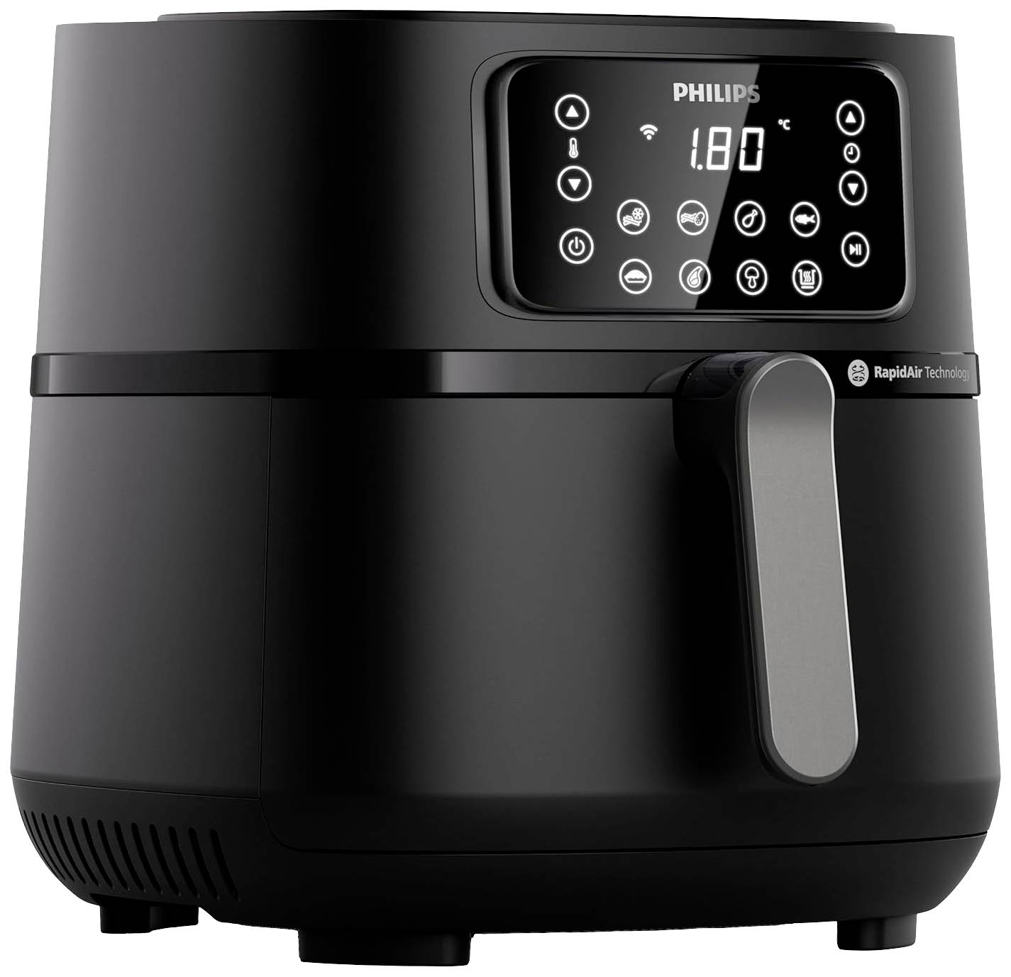 Philips Home HD9285/93 Heißluft-Fritteuse 7.2 l 2000 W App steuerbar, Antihaftbeschichtung