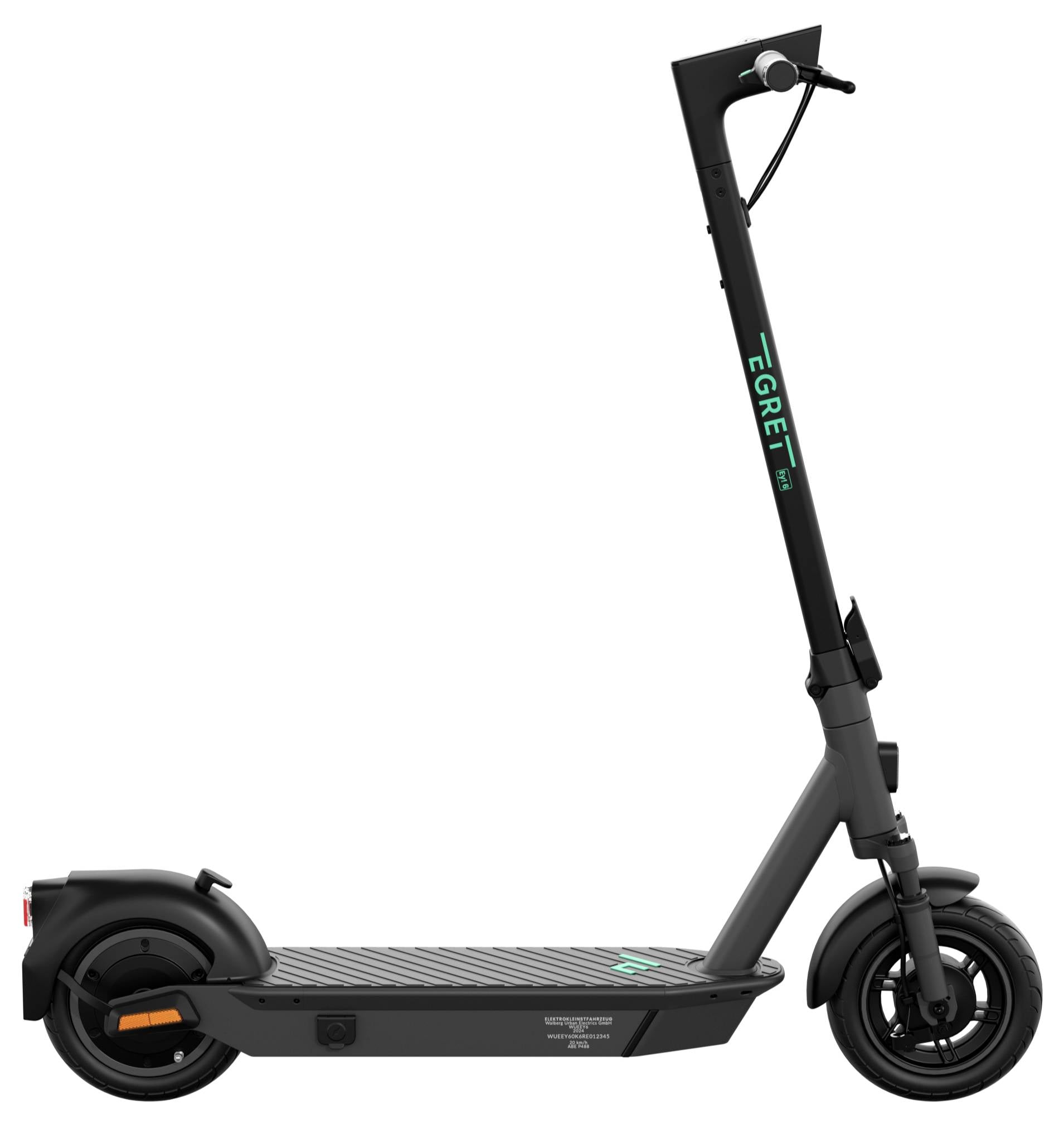 Egret Ey! 6 E-Scooter Grau Li-Ion 36 V 15.3 Ah Straßenzulassung: Deutschland